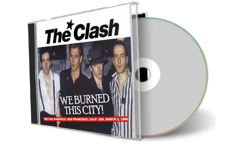 Artwork Cover of The Clash 1980-03-02 CD San Francisco Audience