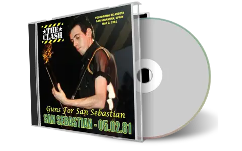 Artwork Cover of The Clash 1981-05-02 CD San Sebastian Audience