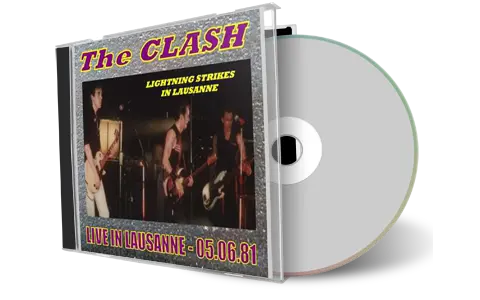 Artwork Cover of The Clash 1981-05-06 CD Lausanne Audience