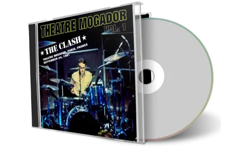 Artwork Cover of The Clash 1981-09-24 CD Paris Audience