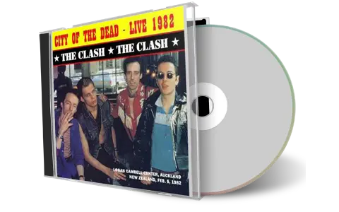 Artwork Cover of The Clash 1982-02-05 CD Aukland Audience