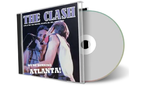 Artwork Cover of The Clash 1982-06-02 CD Atlanta Audience