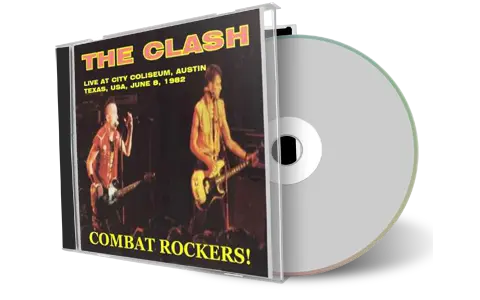Artwork Cover of The Clash 1982-06-08 CD Austin Audience