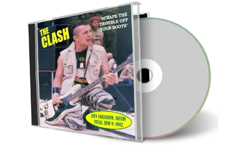 Artwork Cover of The Clash 1982-06-09 CD Austin Audience