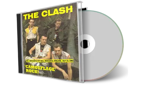 Artwork Cover of The Clash 1982-07-14 CD Newcastle Audience
