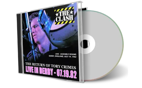 Artwork Cover of The Clash 1982-07-19 CD Derby Audience