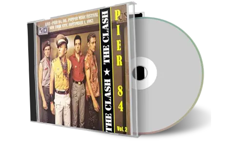 Artwork Cover of The Clash 1982-09-01 CD New York City Audience