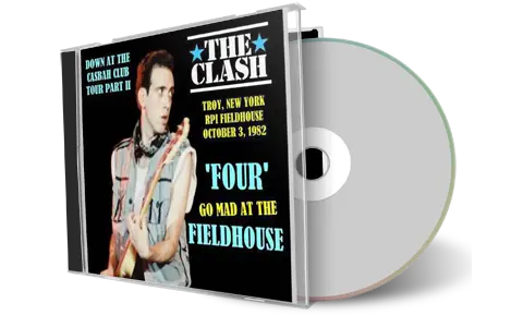 Artwork Cover of The Clash 1982-10-03 CD Troy Audience