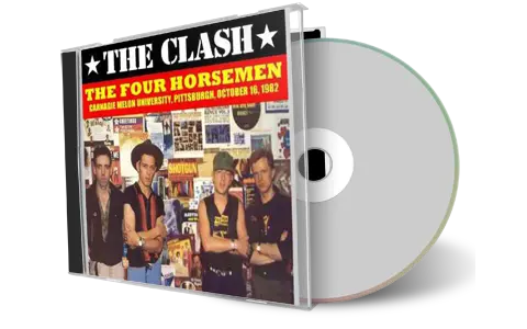 Artwork Cover of The Clash 1982-10-16 CD Pittsburgh Audience