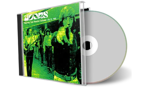 Artwork Cover of The Doors 1968-07-10 CD Houston Audience