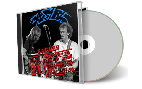 Artwork Cover of The Eagles 1975-08-21 CD Seattle Audience