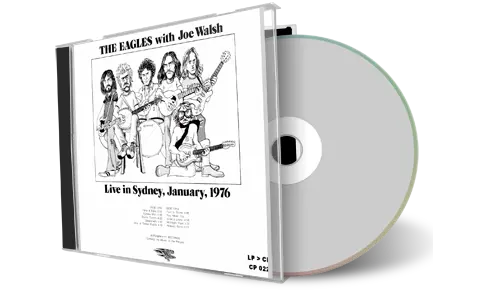 Artwork Cover of The Eagles 1976-01-27 CD Sydney Audience