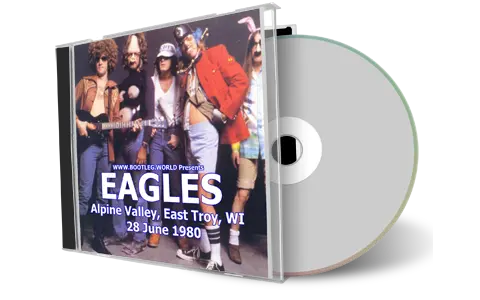 Artwork Cover of The Eagles 1980-06-28 CD East Troy Audience