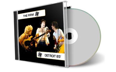 Artwork Cover of The Firm 1985-04-26 CD Detroit Audience