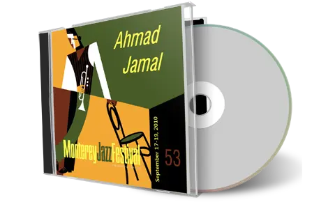 Artwork Cover of Ahmad Jamal 2010-09-19 CD Monterey Jazz Festival Soundboard