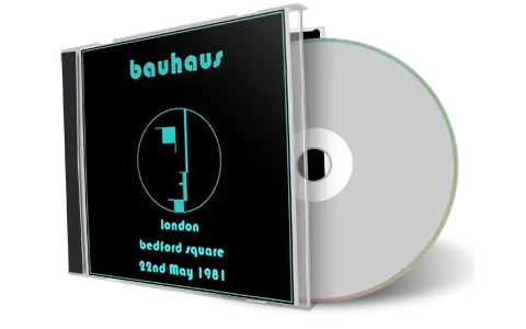 Artwork Cover of Bauhaus 1981-05-22 CD London Audience