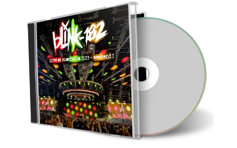 Artwork Cover of Blink 182 2023-04-14 CD Indio Audience