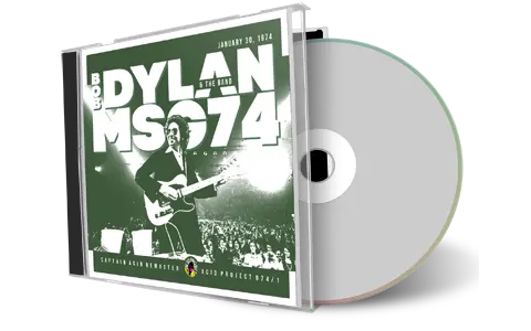 Artwork Cover of Bob Dylan 1974-01-30 CD New York City Audience