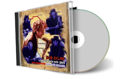 Artwork Cover of Bob Dylan 2003-11-24 CD London Audience