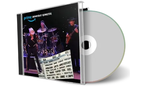 Artwork Cover of Bob Dylan 2005-07-16 CD Seattle Soundboard