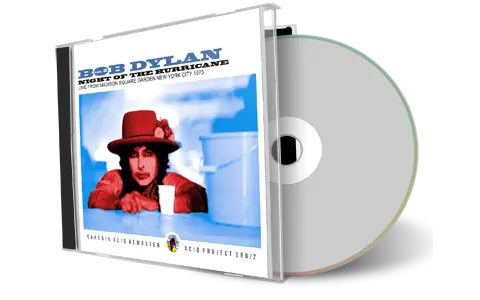 Artwork Cover of Bob Dylan Compilation CD Night Of The Hurricane 1975 Soundboard