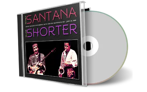 Artwork Cover of Carlos Santana And Wayne Shorter Band 1988-06-25 CD Mansfield Soundboard