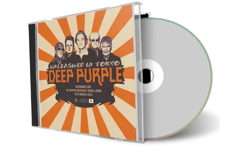 Artwork Cover of Deep Purple Compilation CD Unleashed In Tokyo Audience