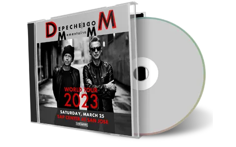 Artwork Cover of Depeche Mode 2023-03-25 CD San Jose Audience