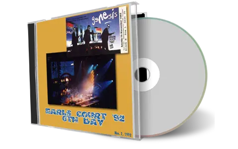 Artwork Cover of Genesis 1992-11-07 CD London Audience