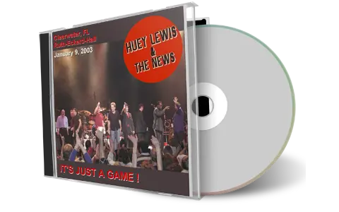 Artwork Cover of Huey Lewis 2003-01-09 CD Clearwater Soundboard