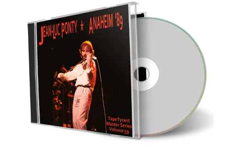 Artwork Cover of Jean-Luc Ponty 1989-11-10 CD Anaheim Audience