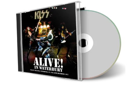 Artwork Cover of Kiss 1975-12-18 CD Waterbury Audience