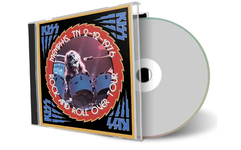 Artwork Cover of Kiss 1976-12-02 CD Memphis Audience