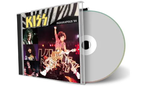 Artwork Cover of Kiss 1984-12-02 CD Indianapolis Audience