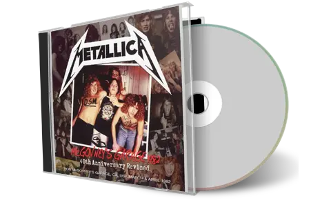 Artwork Cover of Metallica Compilation CD Mcgovneys Garage 1982 Soundboard