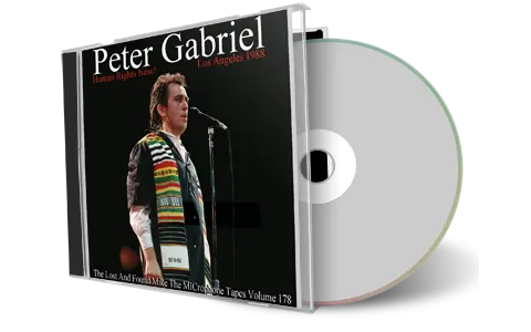 Artwork Cover of Peter Gabriel 1988-09-21 CD Los Angeles Audience