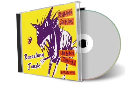 Artwork Cover of Rolling Stones Compilation CD Barcelona Jungle Audience