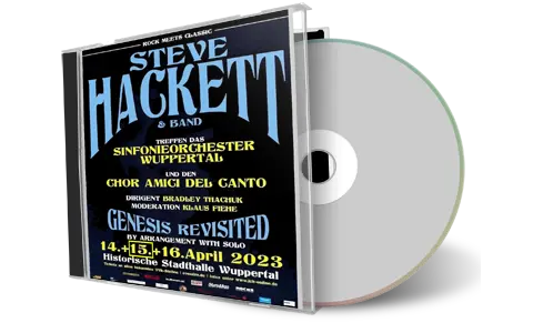 Artwork Cover of Steve Hackett 2023-04-15 CD Wuppertal Audience