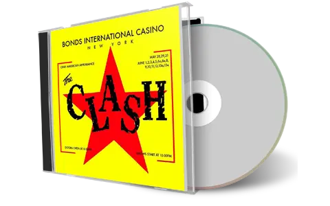 Artwork Cover of The Clash 1981-06-09 CD New Yotk Audience