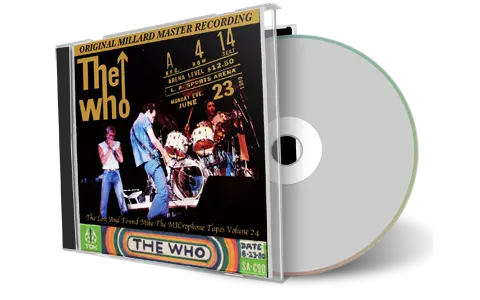 Artwork Cover of The Who 1980-06-23 CD Los Angeles Audience