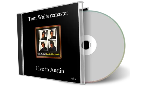 Artwork Cover of Tom Waits 1978-12-05 CD Austin Soundboard