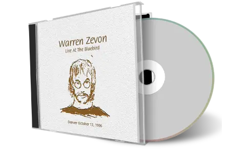 Artwork Cover of Warren Zevon 1996-10-13 CD Denver Soundboard