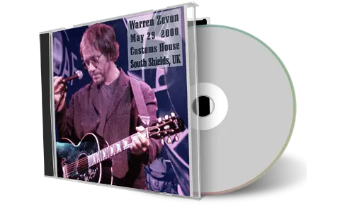 Artwork Cover of Warren Zevon 2000-05-29 CD South Shields Soundboard