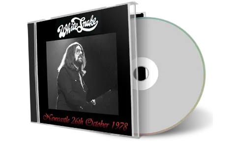 Artwork Cover of Whitesnake 1978-10-26 CD Newcastle City Hall Audience