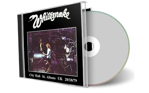 Artwork Cover of Whitesnake 1979-10-20 CD St Albans Audience