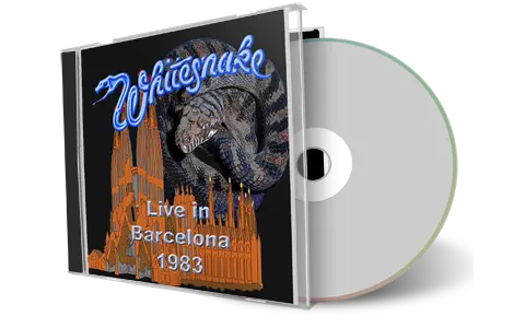 Artwork Cover of Whitesnake 1983-08-25 CD Barcelona Audience