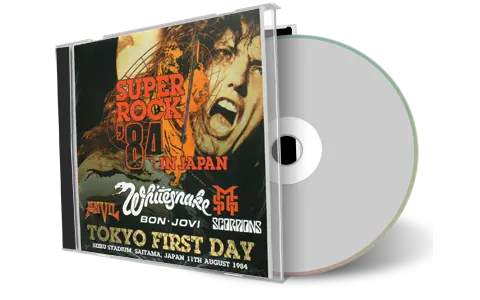 Artwork Cover of Whitesnake 1984-08-11 CD Saitama Audience