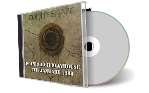 Artwork Cover of Whitesnake 1988-01-07 CD Edinburgh Audience