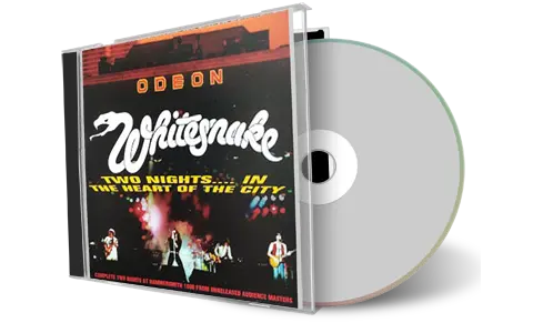 Artwork Cover of Whitesnake Compilation CD Two Nights In The Heart Of The City 1980 Audience