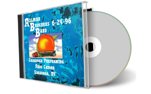 Artwork Cover of Allman Brothers Band Compilation CD Saratoga Performins Arts Center 1996 Soundboard